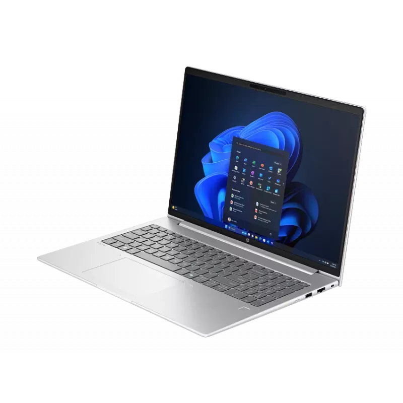 HP ProBook 4 G1ah 16 nešiojamas kompiuteris - AMD Ryzen 5 7530U, 16 GB RAM, 512 GB SSD, 16.0 inch WUXGA, Windows 11 Pro, sidabrinis
