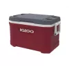 Igloo Latitude Cool Box 52 49L, raudona
