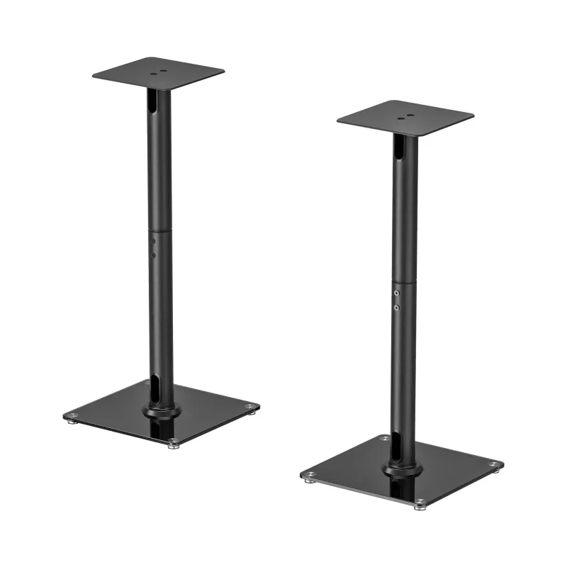 SBOX SB-76L Speaker Floor Mount Pair Black 680-1100mm