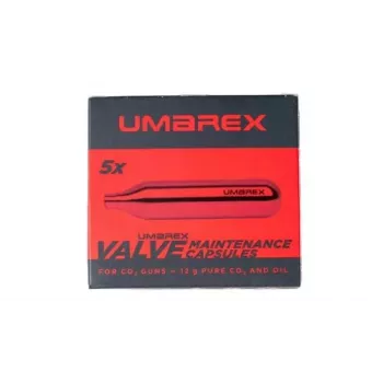 UMR CO2 kapsulės 5 vnt. 12 g valymui ir tepimui