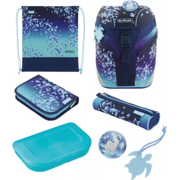 Herlitz Primary School Notebook SoftLight Plus Greenline Blue Ice A4 27 Sheets Lined