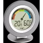 TFA 30.5019 Thermo-Hygrometer COSY - Skaitmeninis vidaus termometras ir drėgmės matuoklis su Max/Min atmintimi, komforto zonos indikatoriumi, LCD ekranu, baltas