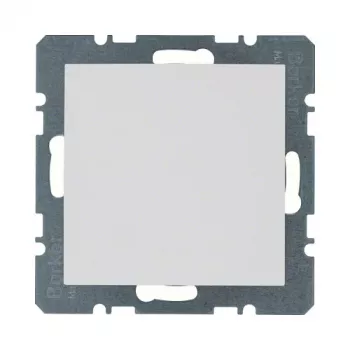 Berker 10091909 Aklas dangtelis Polar White S.1/B.1/B.7 su centriniu elementu