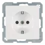 Berker 47236089 SCHUKO kištukinis lizdas Berker Q.1 Polar White Velvet