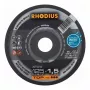 RHODIUS XT24 Pjovimo diskas 125x1,5x22,23 mm 10 vnt.