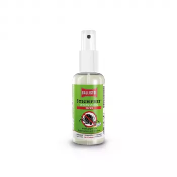 Ballistol Stichfrei Tick Protection 100ml - Vabzdžių ir erkių repelentas su 20% Ikaridinu