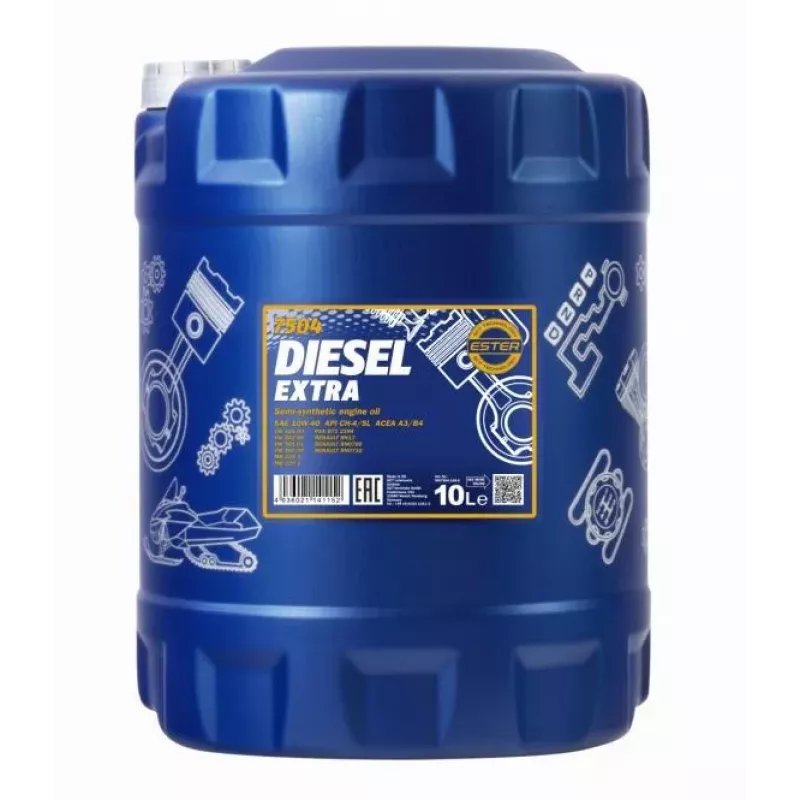 MANNOL Diesel Extra 10W-40 7504, Tūris 10L