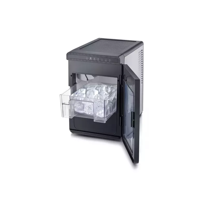 CASO ledo gaminimo aparatas IceCube Pro 250W 2L nerūdijantis plienas/juoda