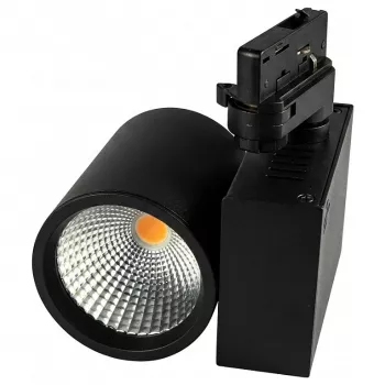 Synergy 21 LED Track Spot Light VLA Series 30W 45° Warm White CRI>97 Black