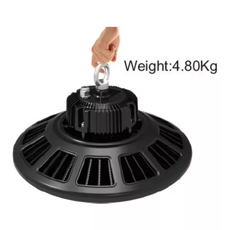 SYNERGY21 Synergy 21 LED Spot Pendant Light UFO 236W, skirtas pramonei/sandėliams, šalta balta, 90° DIM