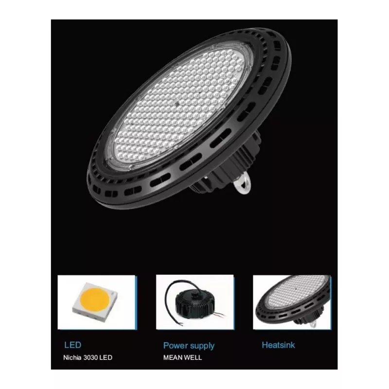 SYNERGY21 Synergy 21 LED Spot Pendant Light UFO 236W, pramoniniams/ sandėliams, NW 120° DIM