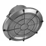 SYNERGY21 LED Spot Pendant Light UFO su apsauginiu kamuolio narveliu S 100W 14000lm 5000K IP65 Juoda