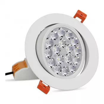 MIBOXER FUT062 9W Round RGB+CCT Smart LED Panel with RF and Wi-Fi, Swiveling, 720lm, 2700K-6500K, White