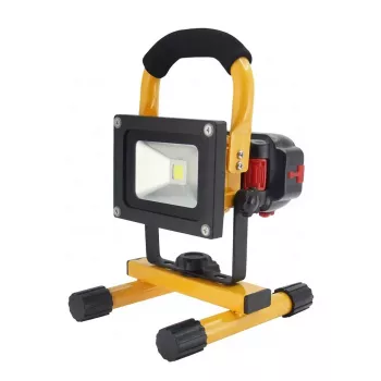 Synergy 21 LED AKKU Construction Spotlight 10W Yellow/Cold White Slider
