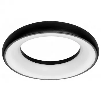 Synergy 21 LED Round Light Donut Neutral White Black 25W
