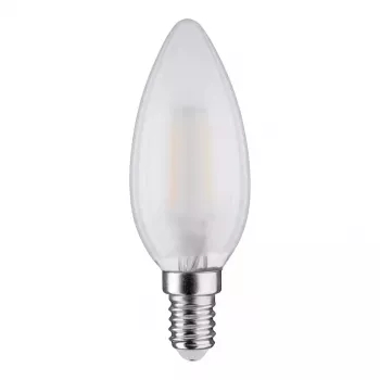 SYNERGY21 LED Retrofit E14 Candle Bulb 4.5W Warm White Dimmable Milky