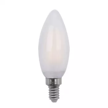 SYNERGY21 LED Retrofit E14 Candle Bulb 4.5W Warm White Opal