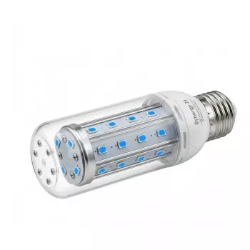 SYNERGY21 LED Retrofit E27 kukurūzo lemputė su 27 SMD LED mėlyna 2.5W