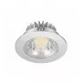 SYNERGY21 Synergy 21 LED įleidžiamas lubinis šviestuvas Helios sidabrinis - apvalus - šilta balta