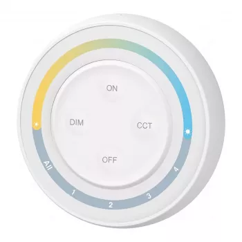 MIBOXER S1W+ LED nuotolinio valdymo pultas Sunrise Dual White CCT 4 zonos