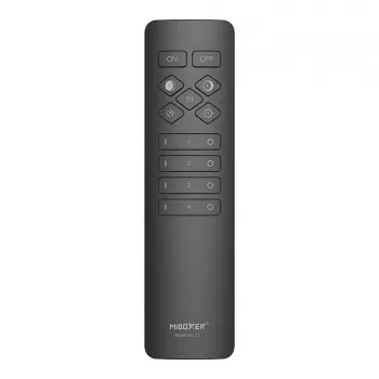 MIBOXER C1-B 2.4GHz 4 zonų dvigubai balto (CCT) LED nuotolinio valdymo pultas