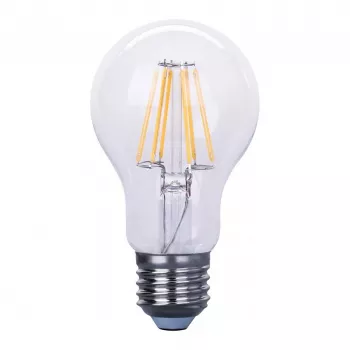 SYNERGY21 LED Retrofit E27 A60 lemputė skaidri 4W šilta balta