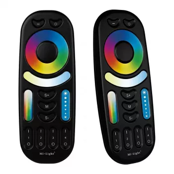 Miboxer Synergy 21 LED nuotolinio valdymo pultas RGB-WW RGB-CCT 4 zonos juodas (FUT092B)