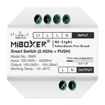Miboxer Synergy 21 LED WiFi Smart Switch WiFi + 2.4G + Push Dimming (SWR)
