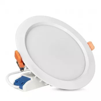 MIBOXER FUT069 15W RGB+CCT apvalus išmanusis LED skydelis, IP54, 2.4GHz RF ir Wi-Fi