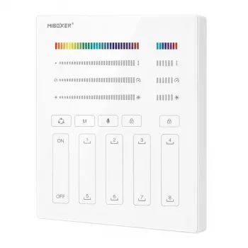 Synergy 21 Pixel LED SPI Smart Panel Remote Control RGB-WW (RGB/RGB-W/RGB-CCT), skirtas Milight/Miboxer (B9)