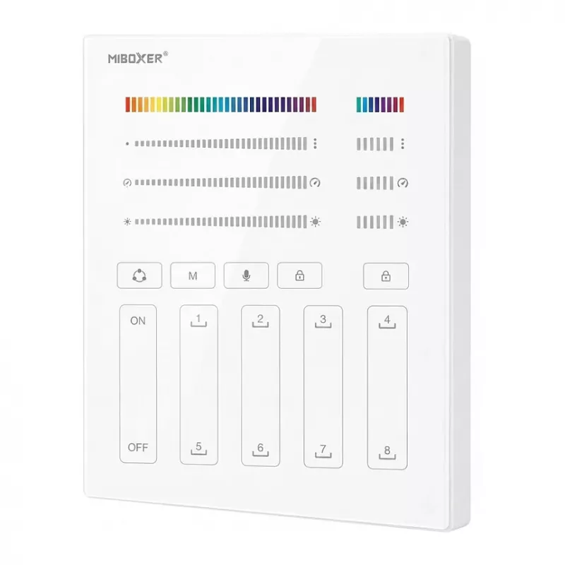 Synergy 21 Pixel LED SPI Smart Panel Remote Control RGB-WW (RGB/RGB-W/RGB-CCT), skirtas Milight/Miboxer (B9)