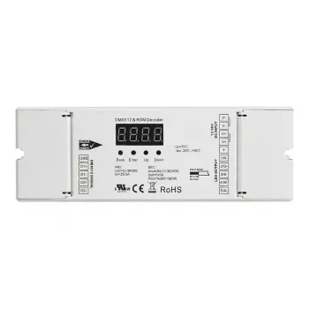 SYNERGY21 LED valdiklis DMX 512 4x5A 16 bitų