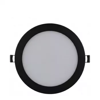 SYNERGY21 LED Ultra Slim Panel Light V6 15W SWW/WW/NW (3CCT) Black 24V