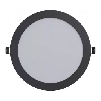 SYNERGY21 LED Ultra Slim LED Panel Light V6 18W SWW/WW/NW (3CCT) Black 24V