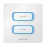 MIBOXER ESW2 2-Gang Smart Switch WiFi + 2.4GHz Motion Sensor Dimmer, skirtas Milight/Miboxer (baltas)