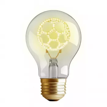 SYNERGY21 LED Retrofit Dekoratyvinė Lemputė A68 Futbolo Formos Įkraunama