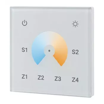 SYNERGY21 LED valdiklis EOS 05 sieninis reguliatorius dviguba balta (CCT) lietimas 4 zonos