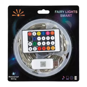 SYNERGY21 DIGITAL Party LED IP65 USB valdiklis su RF nuotolinio valdymo pulteliu arba Bluetooth programa, RGBW (S21-LED-JT240016)