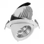 SYNERGY21 LED Downlight 40W White, Tiltable, Warm White