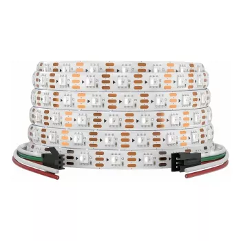 SYNERGY21 LED Flex Strip 5050 - 60 RGB Pixel DC5V WS2813B IP20