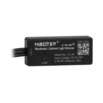 Miboxer CL1R-SYN LED valdiklis Mini serija, skirtas Synergy 21 baldų maitinimo šaltiniams, 2.4GHz