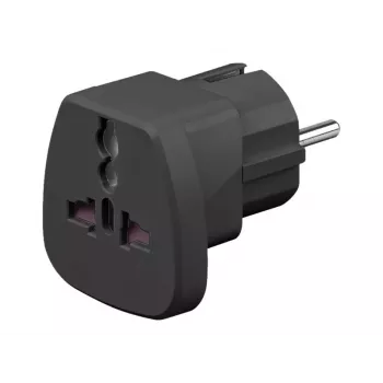 Goobay 94028 kelioninis adapteris, F tipo Schuko, baltas