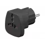 Goobay 94028 kelioninis adapteris, F tipo Schuko, baltas