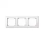 MERTEN 3-jų rėmelio dangtelis Polar White 22,3 x 8,1 cm