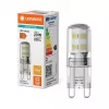 OSRAM LED PIN G9 P 1.9W 827 Clear G9 LED lempa su kištukiniu pagrindu