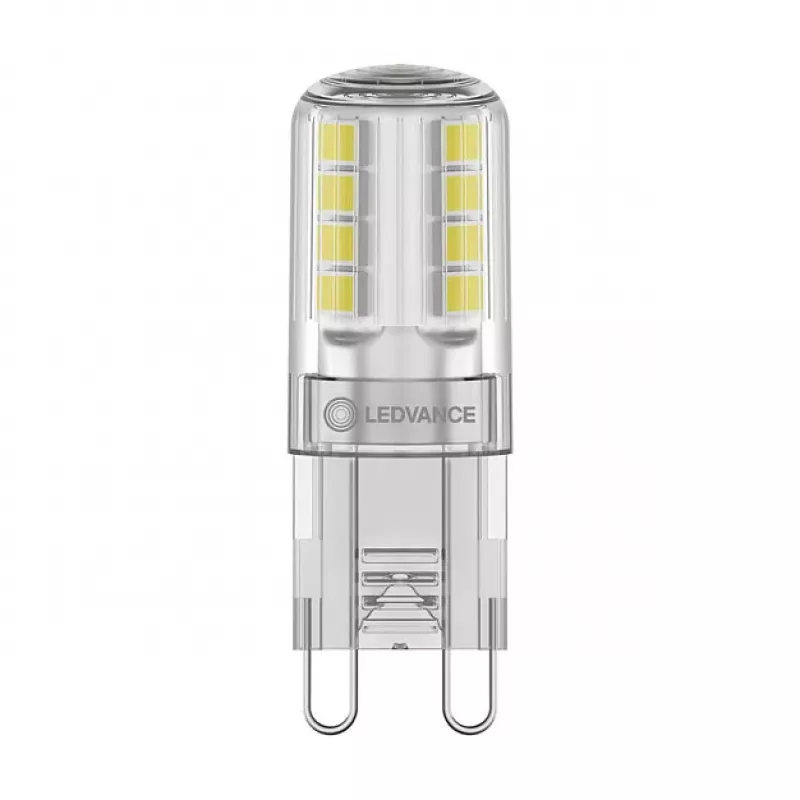 OSRAM LED PIN G9 2.6W 827 Clear G9 LED lempa su įstatomu kištukiniu pagrindu
