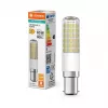 OSRAM LED SPECIAL T 6.5W 827 Clear B15d vamzdinė LED lempa, 806 lm, 2700 K, šilta balta, nereguliuojamo ryškumo, 2 vnt. pakuotė