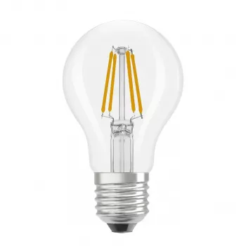 OSRAM LED Classic A 40 Filament P 3.4W 827 Clear E27 LED lempa, klasikinė lemputė