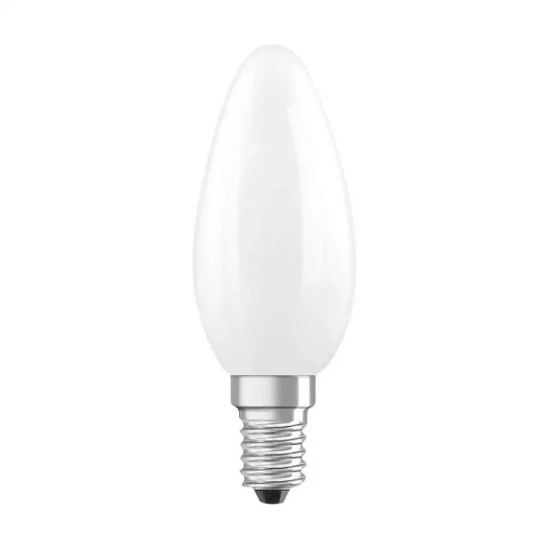 Osram LED Classic B 40 Filament P 3.4W 827 Frosted E14 LED Lemputė, Žvakės Formos, Šilta Balta