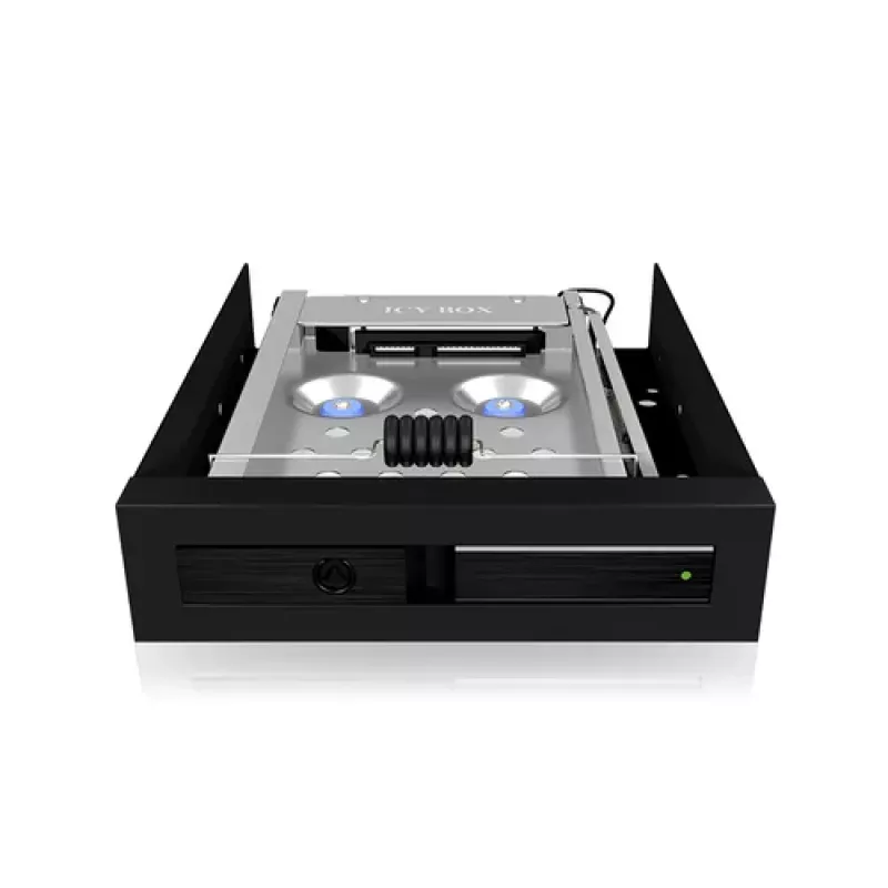 ICY BOX IB-2217ASTS Mobile Storage Rack - 2,5 inch (6,4 cm) į 3,5 inch (8,9 cm) - Juoda